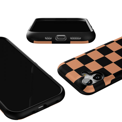 Fit Check | Black & Brown Checkerboard Case