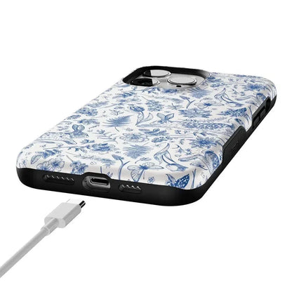 Hop & Bloom | Bunny Toile Case