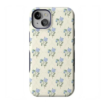 Vintage Garden | Blue Hydrangea Case