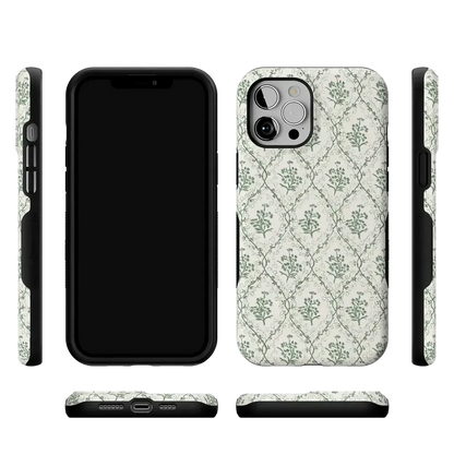 Sage Tapestry | Floral Vines Case