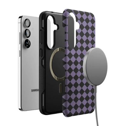 Midnight Hex | Purple Checkered Case