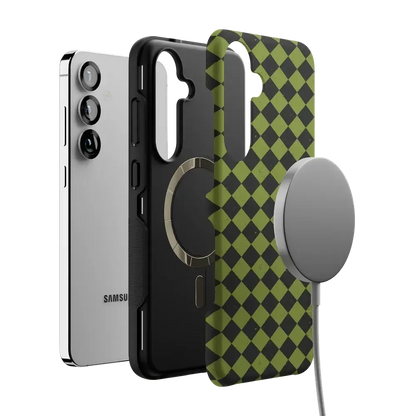 Wicked Hex | Green Checkered Case
