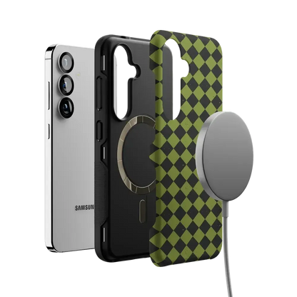Wicked Hex | Green Checkered Case