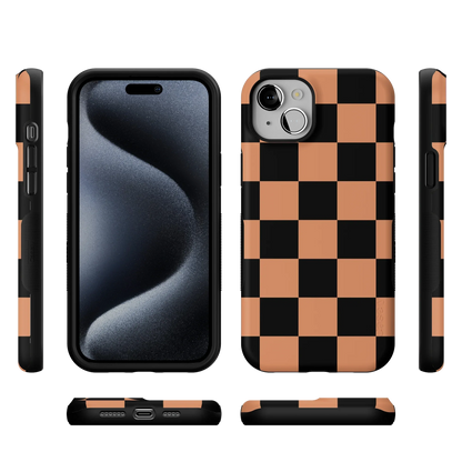 Fit Check | Black & Brown Checkerboard Case