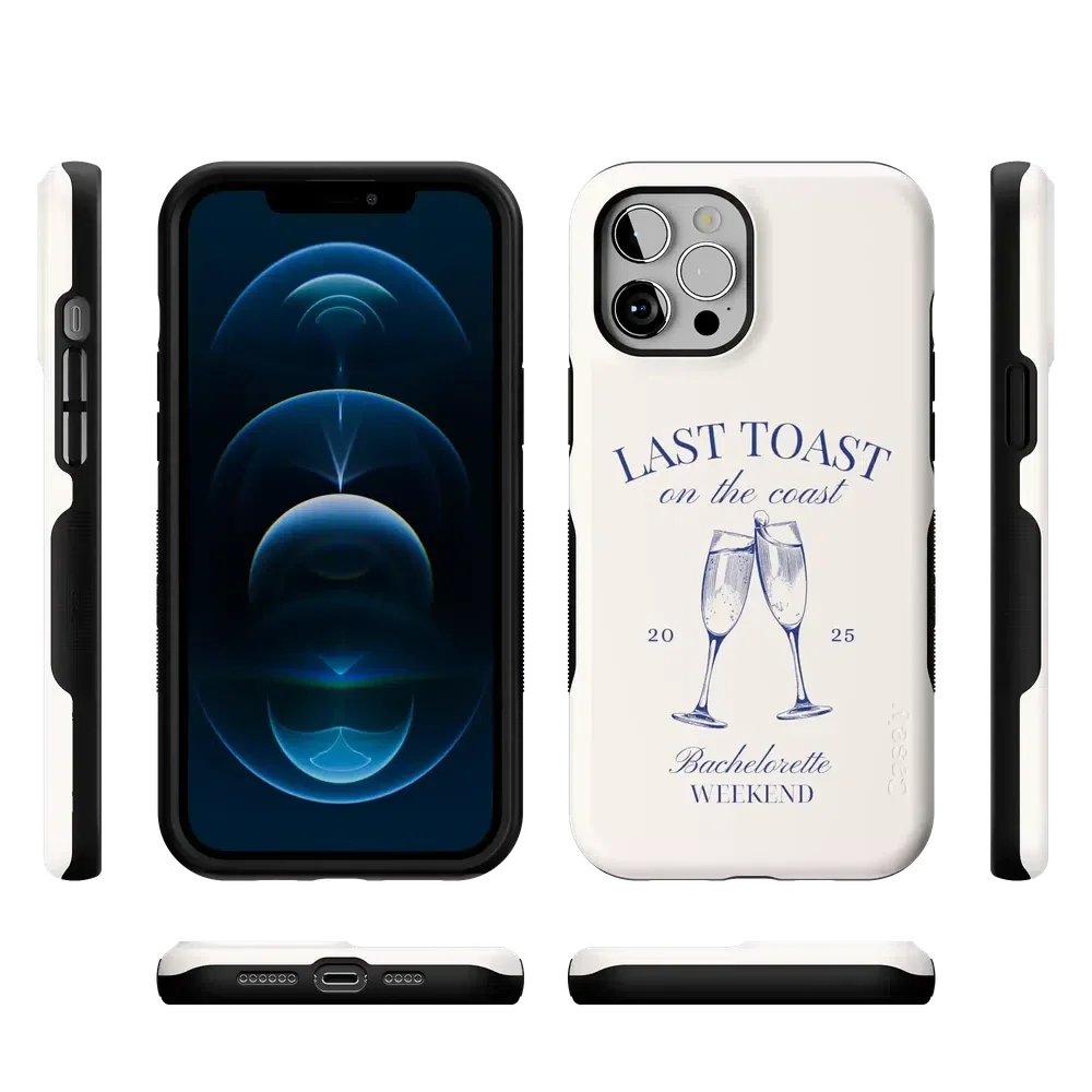 Last Toast | Off-White Coastal Bachelorette Case