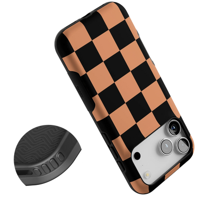 Fit Check | Black & Brown Checkerboard Case