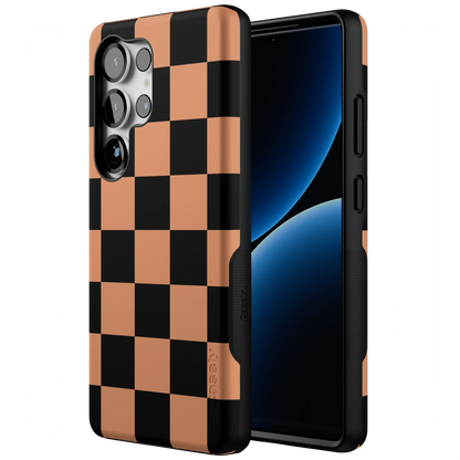 Fit Check | Black & Brown Checkerboard Case
