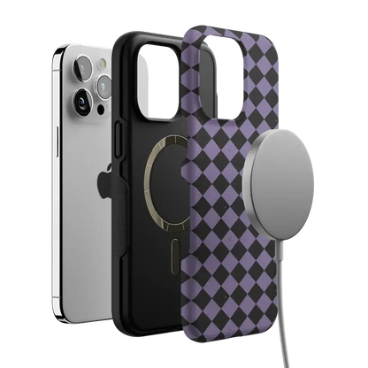Midnight Hex | Purple Checkered Case