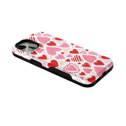 Love Struck | Heart Stickers Case