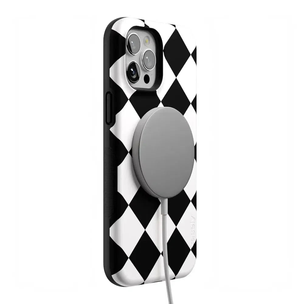 Black Checkerboard | High Contrast Design Case