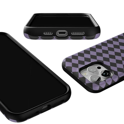 Midnight Hex | Purple Checkered Case