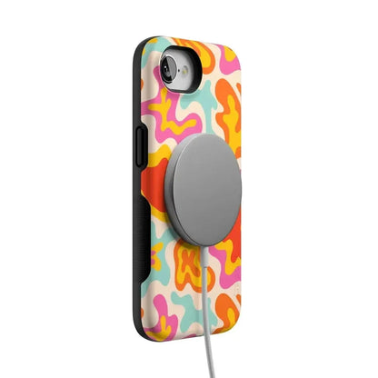 Tropical Color Splash | Abstract Retro Case