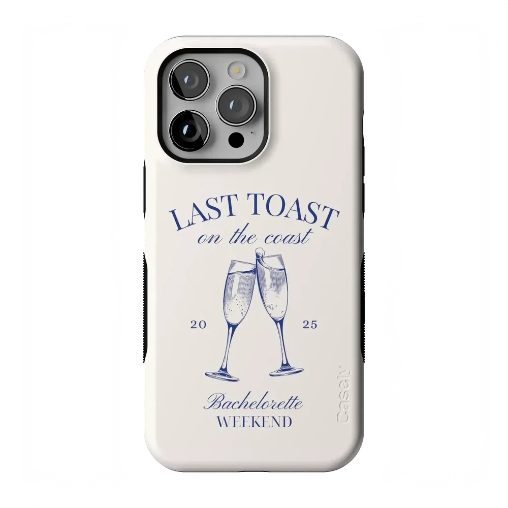 Last Toast | Off-White Coastal Bachelorette Case