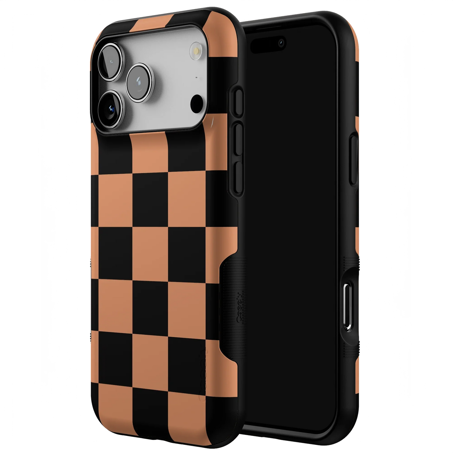 Fit Check | Black & Brown Checkerboard Case