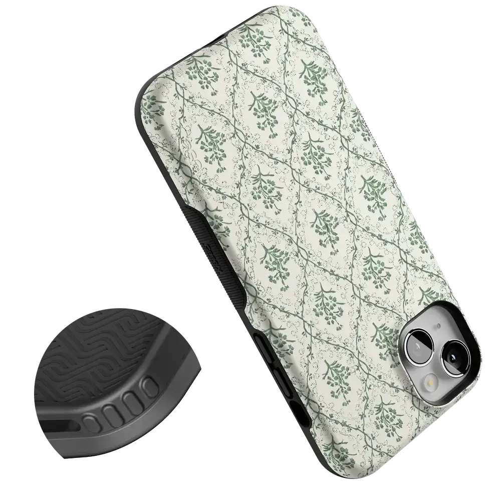 Sage Tapestry | Floral Vines Case