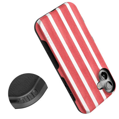 East Coast Summer | Red Stripes Case