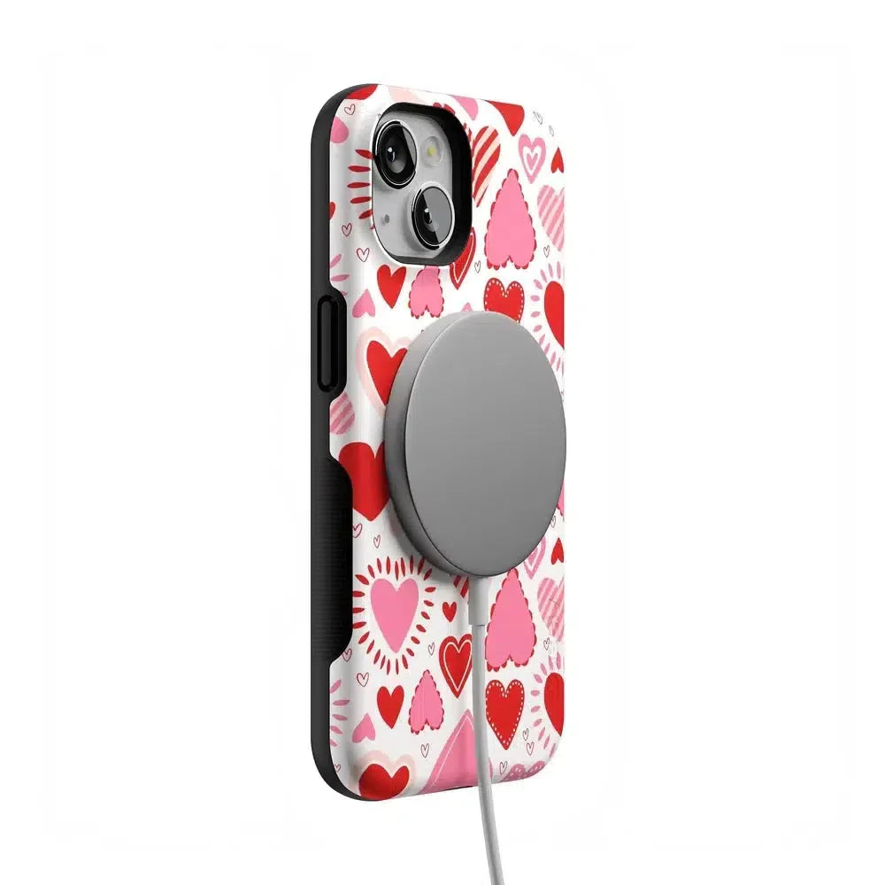 Love Struck | Heart Stickers Case