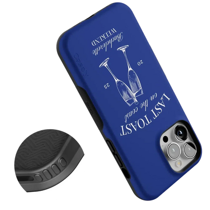 Last Toast | Blue Coastal Bachelorette Case