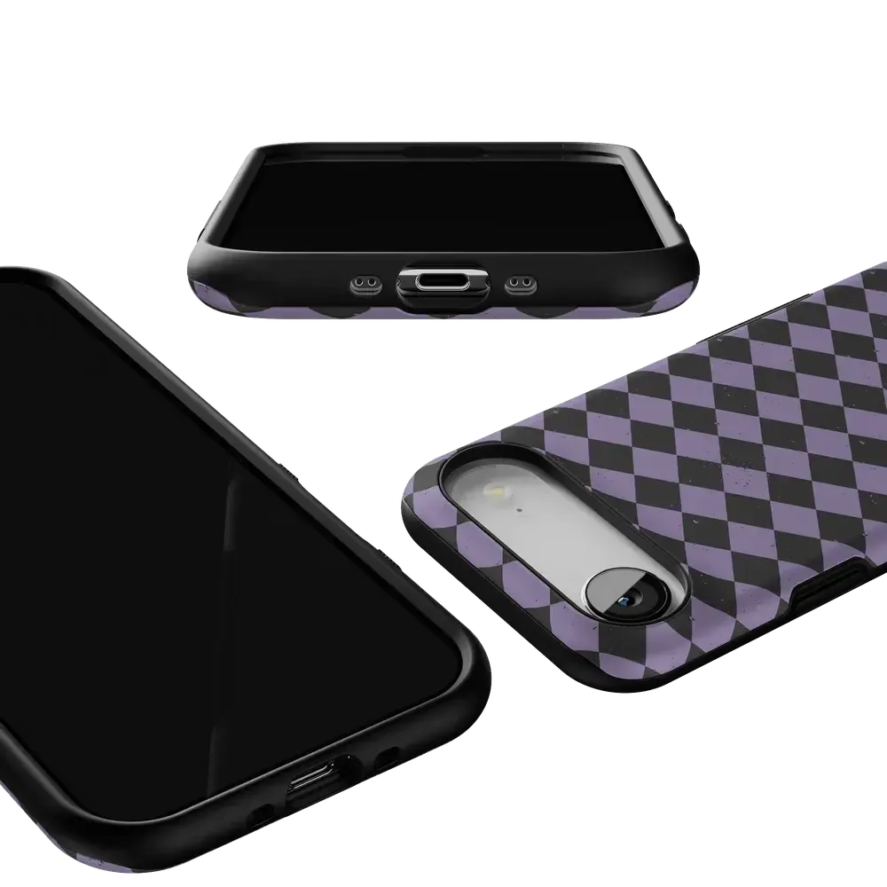 Midnight Hex | Purple Checkered Case