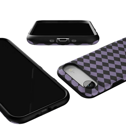 Midnight Hex | Purple Checkered Case
