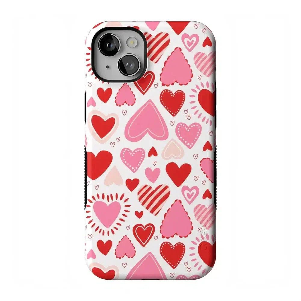 Love Struck | Heart Stickers Case