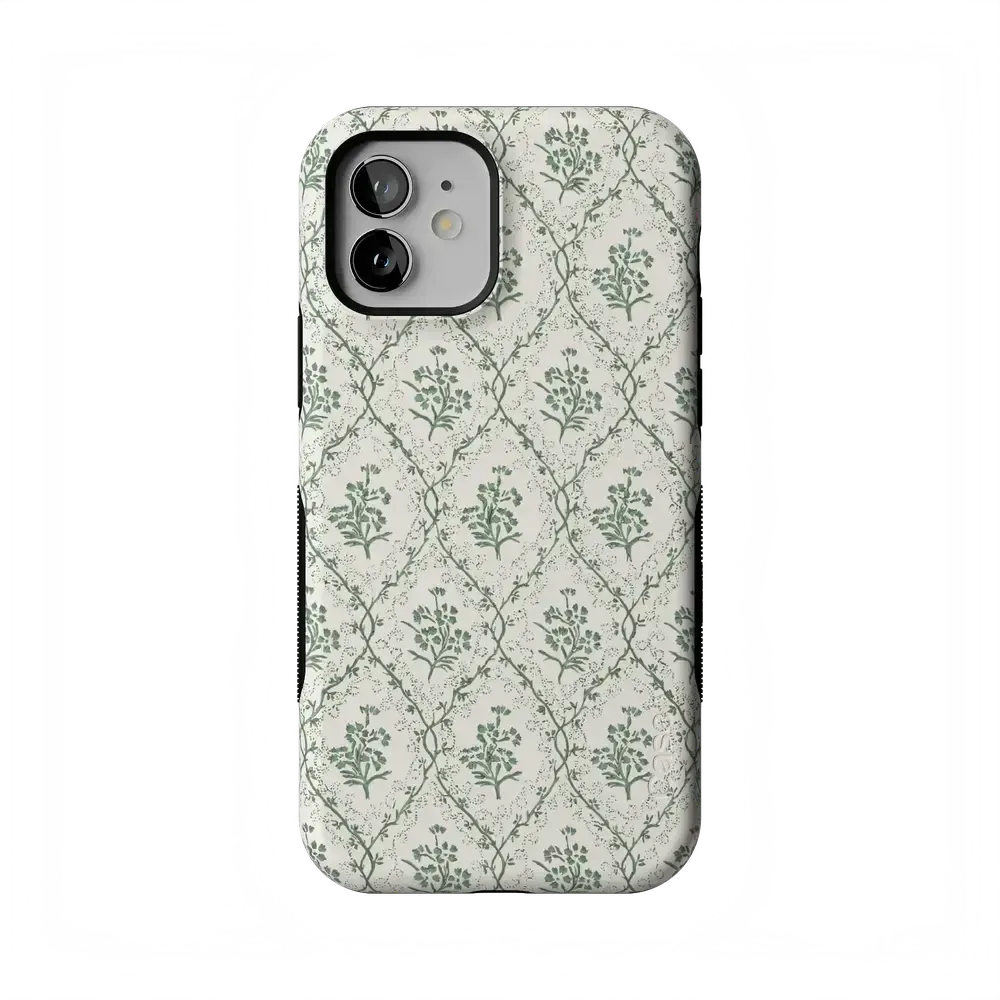 Sage Tapestry | Floral Vines Case
