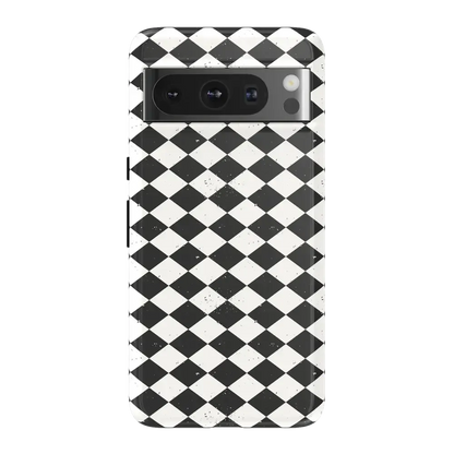 Salem's Hex | Black & White Checkered Case