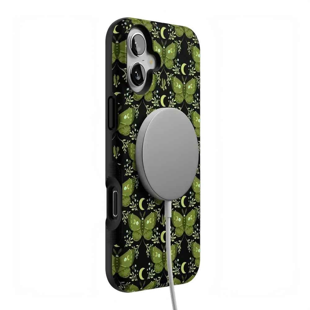 Mystic Moths | Green Twilight Case