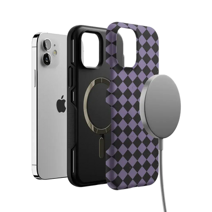 Midnight Hex | Purple Checkered Case