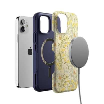 Boho Blooms | Golden Floral Case