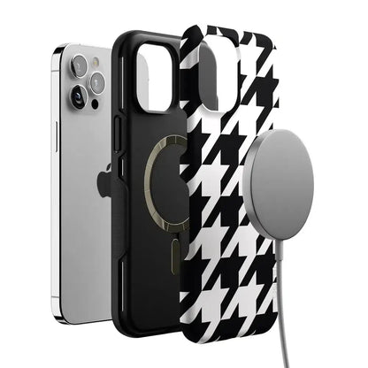 Houndstooth | High Contrast Design Case