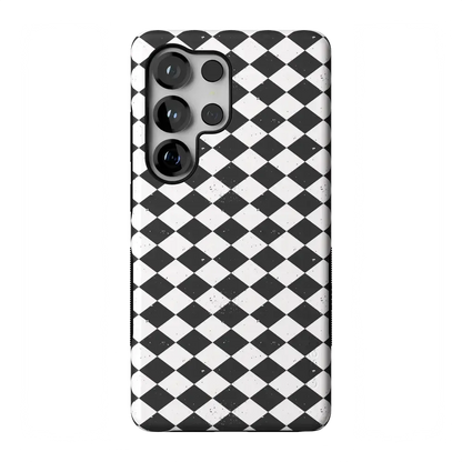 Salem's Hex | Black & White Checkered Case