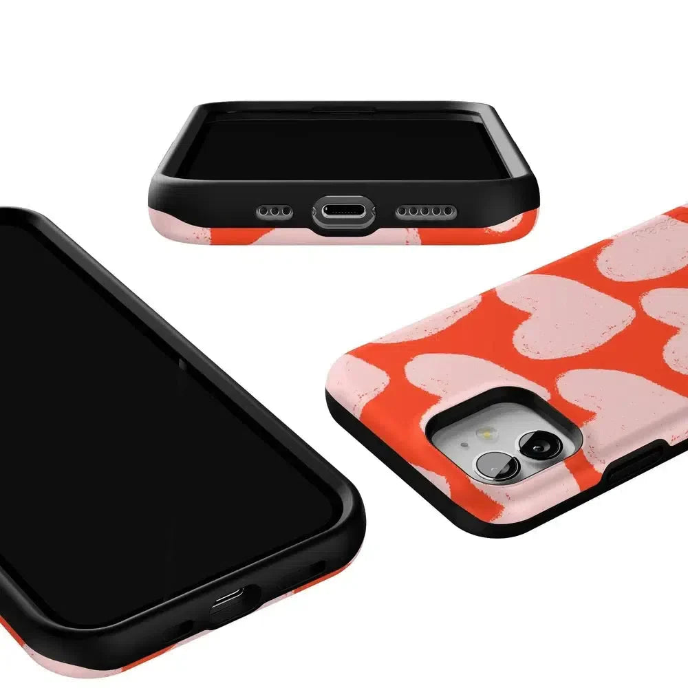 Love You More | Heart Doodle Case