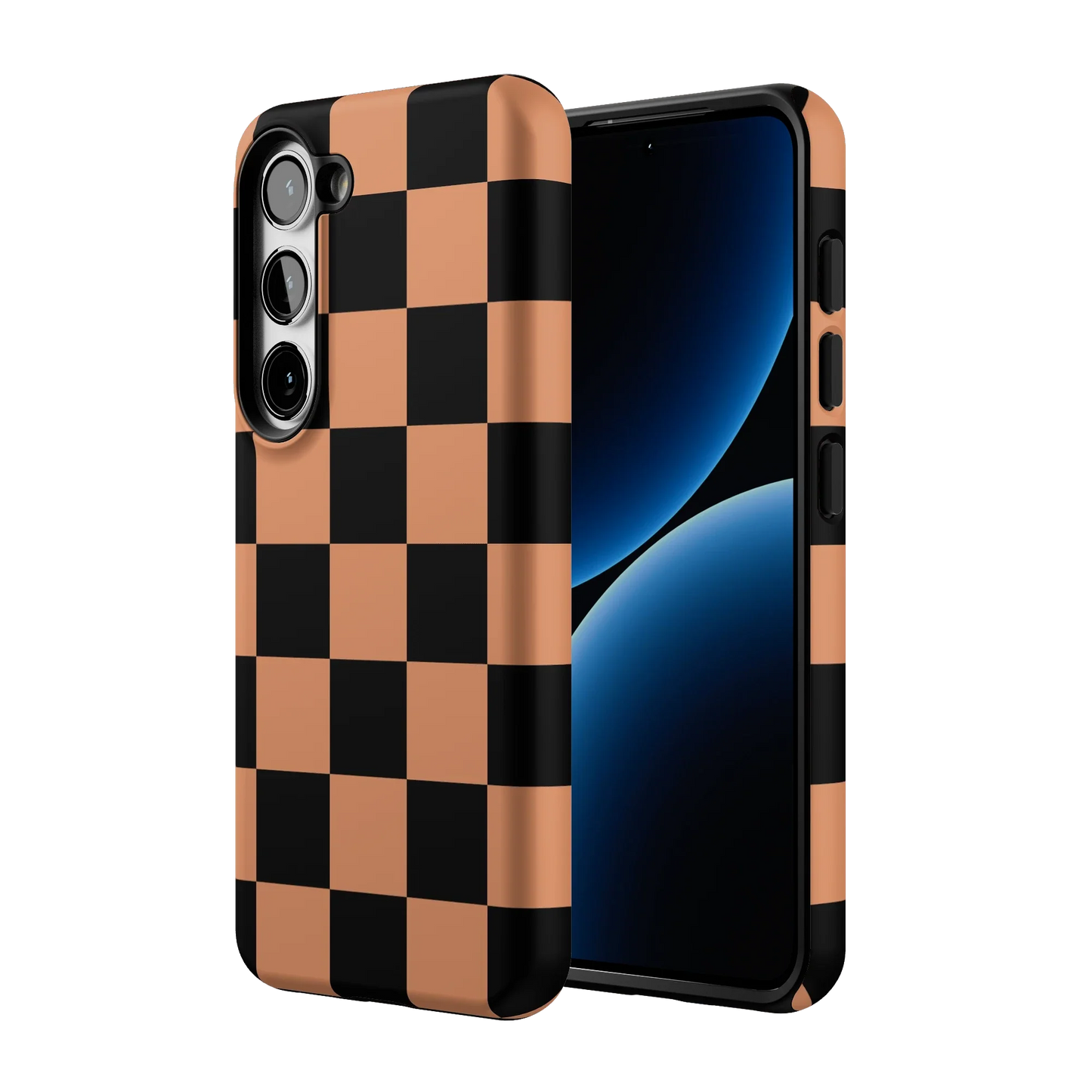 Fit Check | Black & Brown Checkerboard Case
