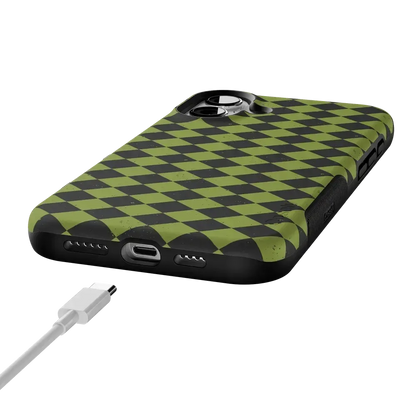 Wicked Hex | Green Checkered Case