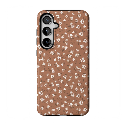 Mocha Meadow | Tiny Flowers Case