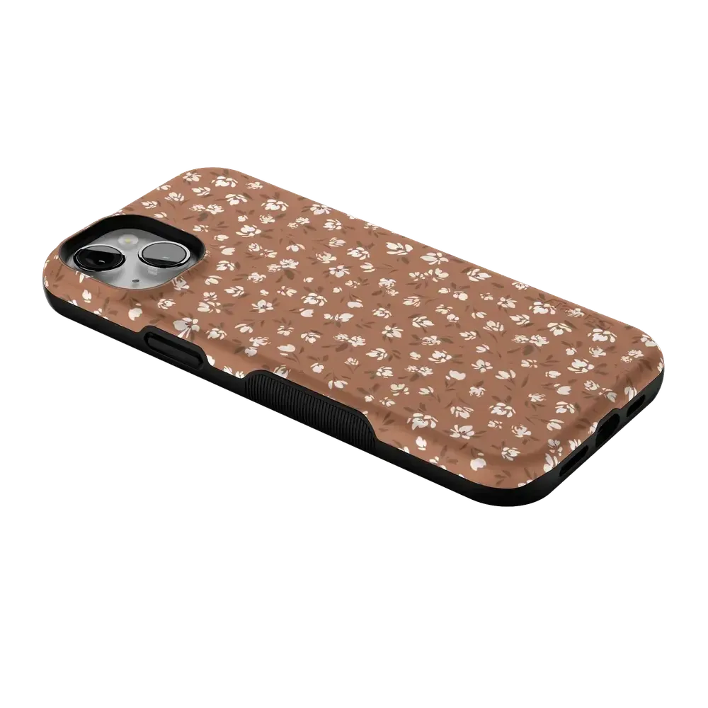 Mocha Meadow | Tiny Flowers Case