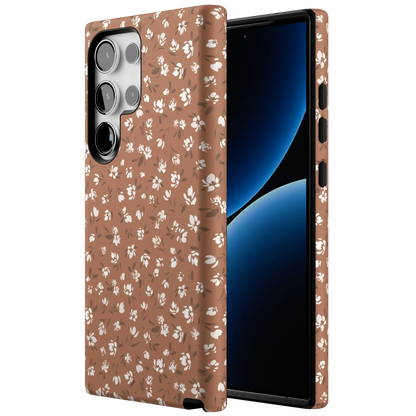 Mocha Meadow | Tiny Flowers Case