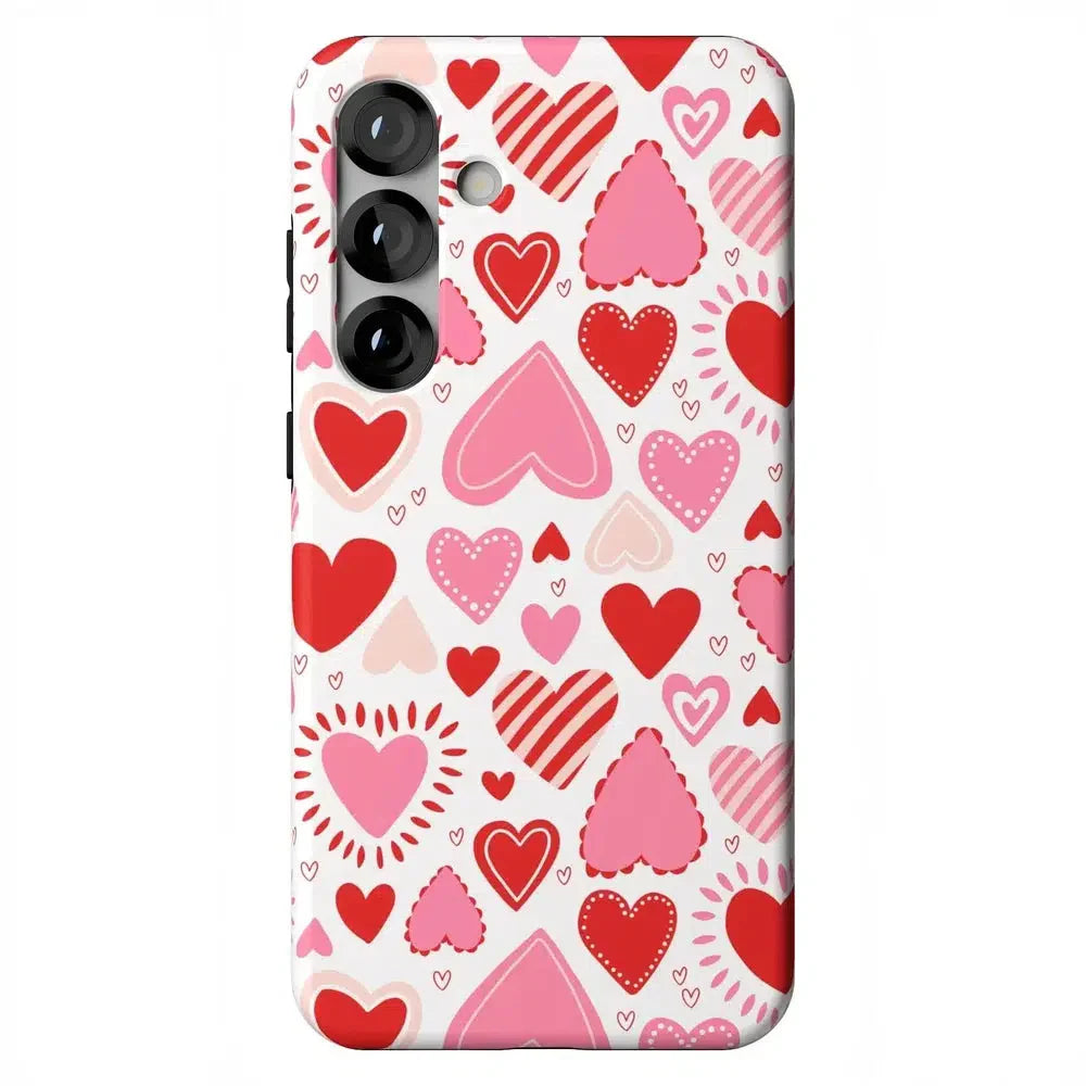 Love Struck | Heart Stickers Case
