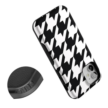 Houndstooth | High Contrast Design Case