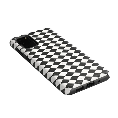 Salem's Hex | Black & White Checkered Case
