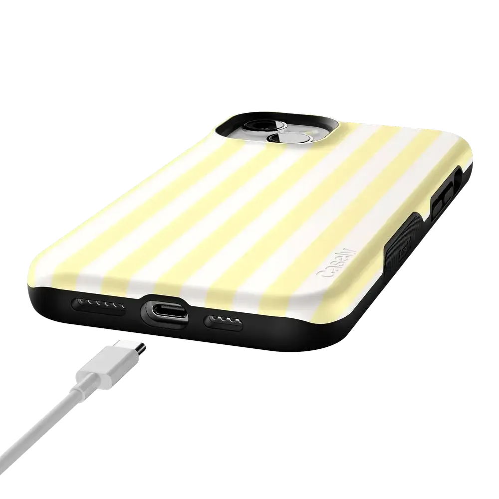 Butter Yellow Stripes | Sunday Best Case