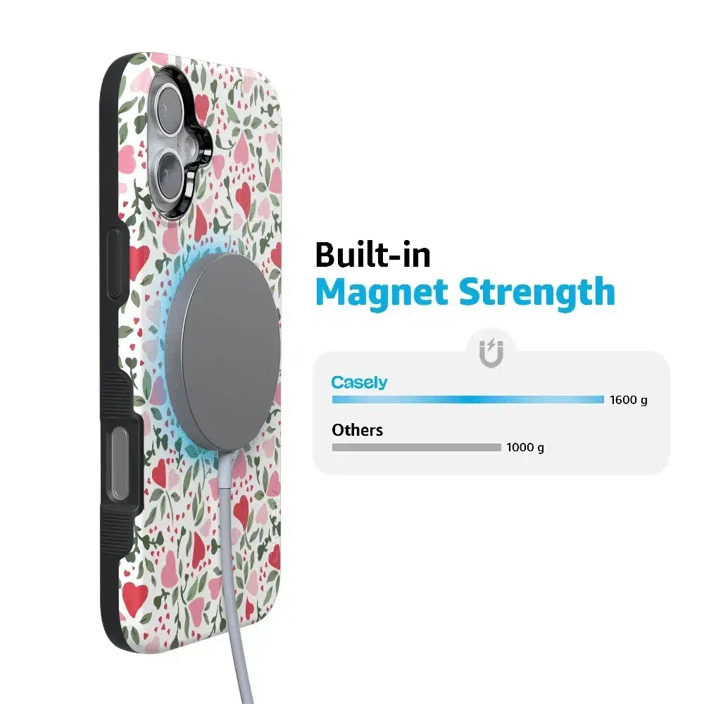 Vines of Love | Floral Heart Case