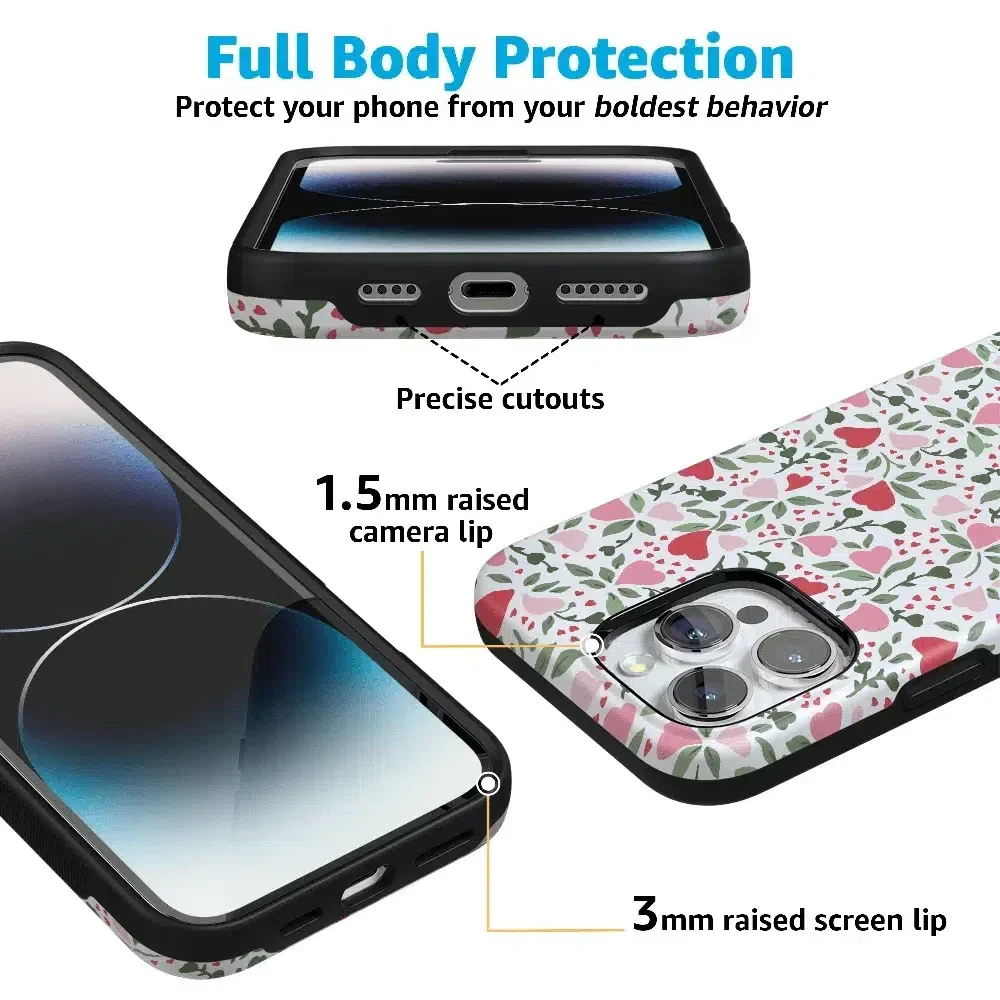 Vines of Love | Floral Heart Case