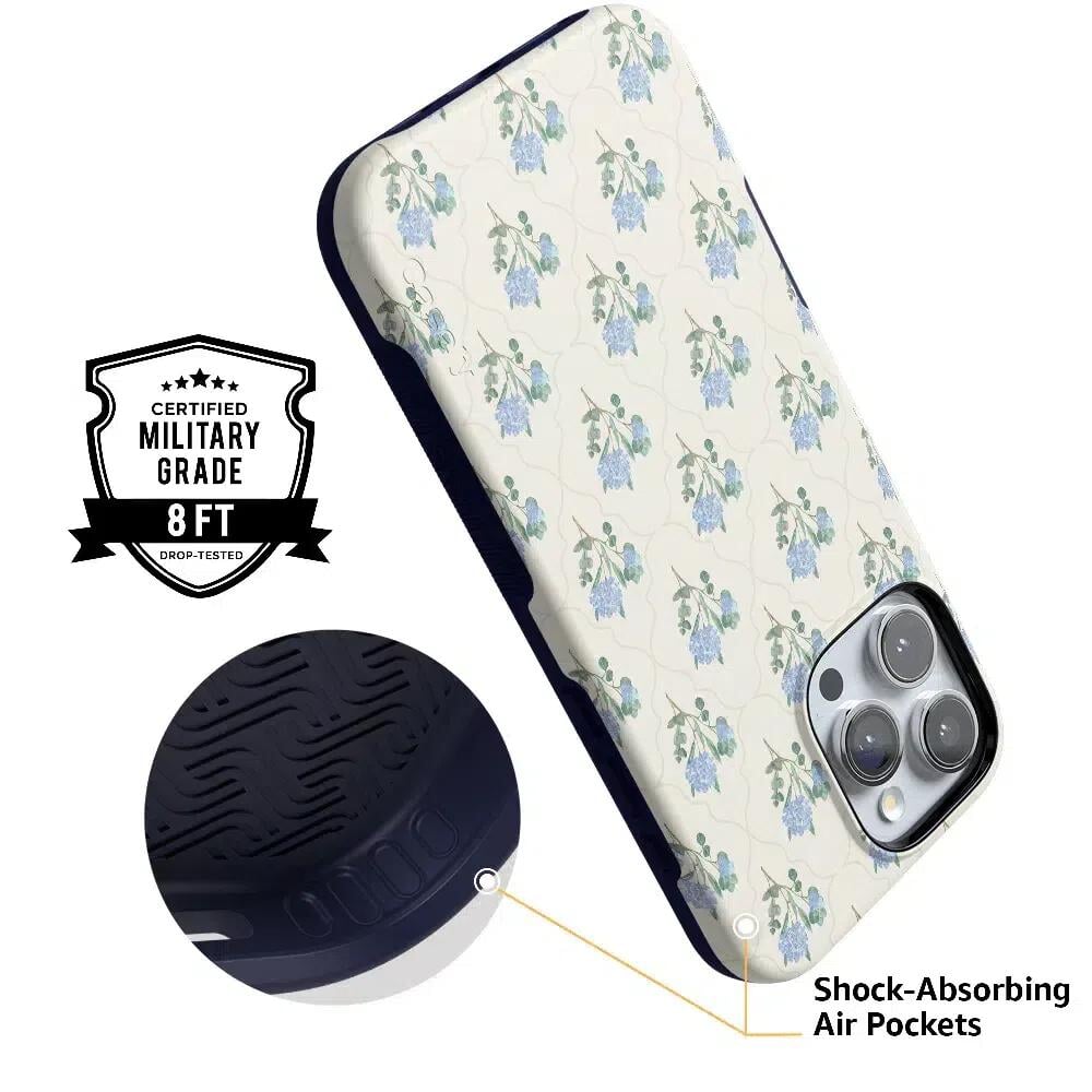 Vintage Garden | Blue Hydrangea Case