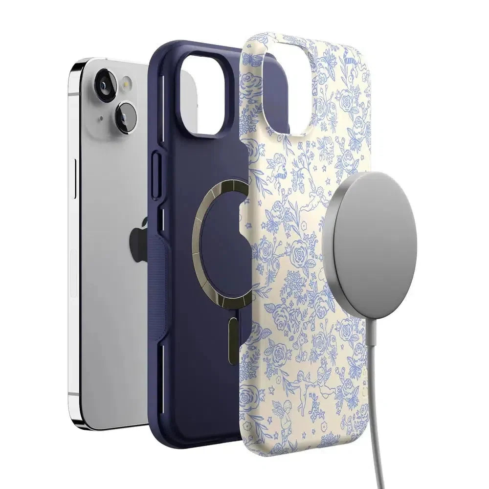 Cupid's Canvas | Periwinkle Floral Case