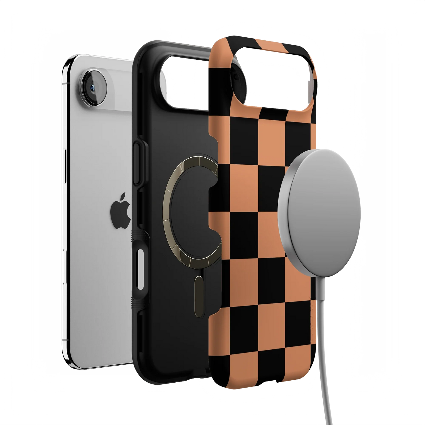 Fit Check | Black & Brown Checkerboard Case