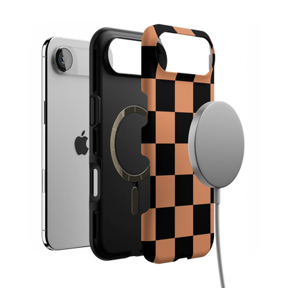 Fit Check | Black & Brown Checkerboard Case