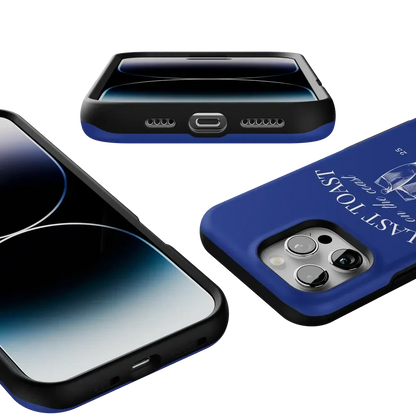 Last Toast | Blue Coastal Bachelorette Case