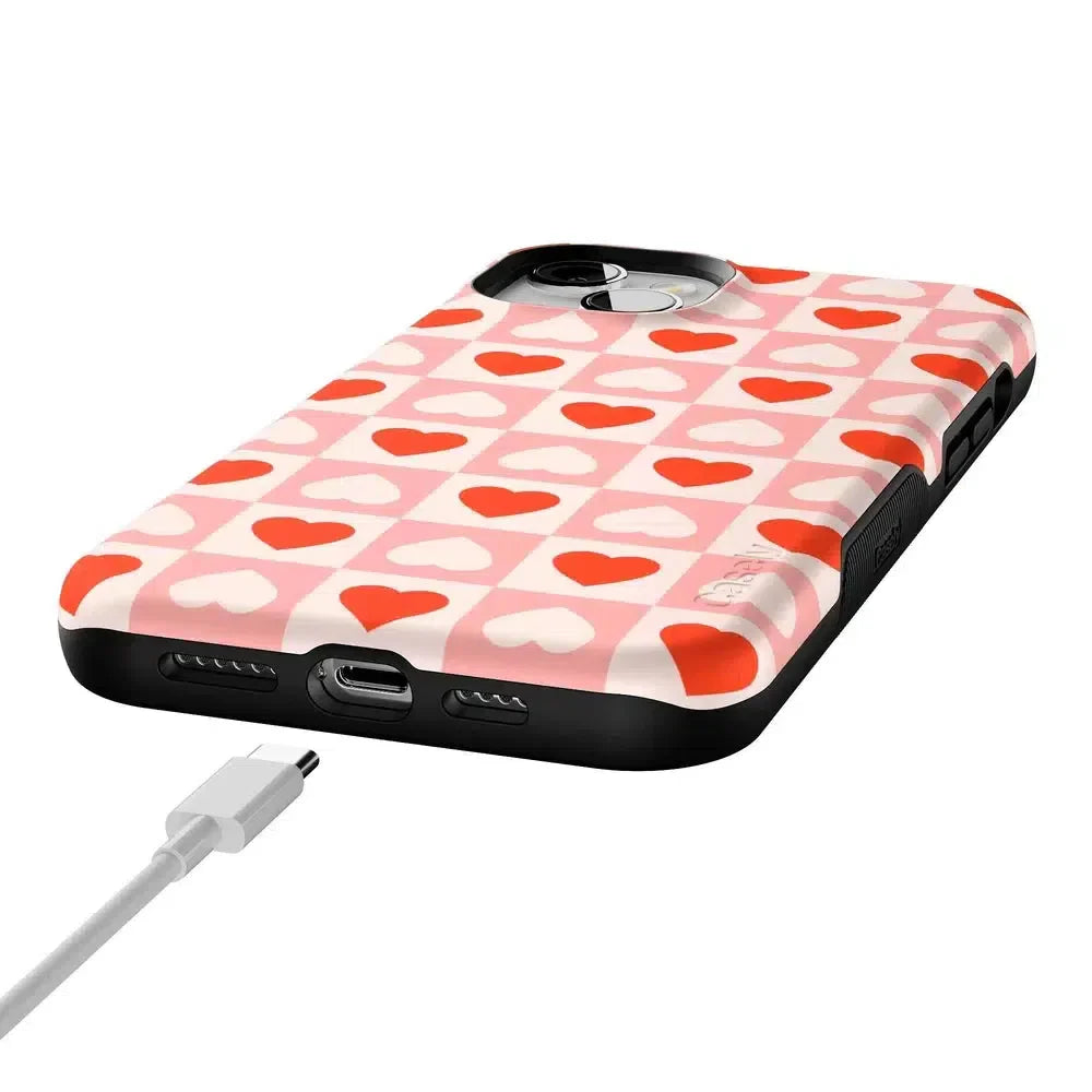King of My Heart | Checkered Hearts Case